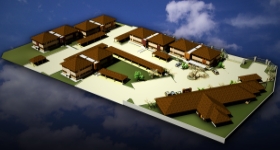 3D Render of Silver Woods Office Park